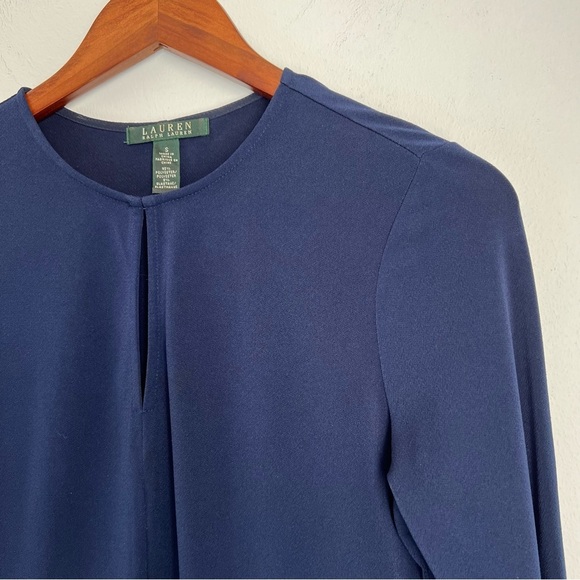 Lauren Ralph Lauren Keyhole Tunic Top Size Small - Picture 5 of 9